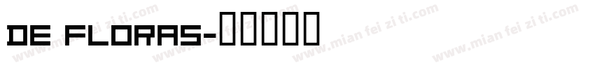 De Floras字体转换